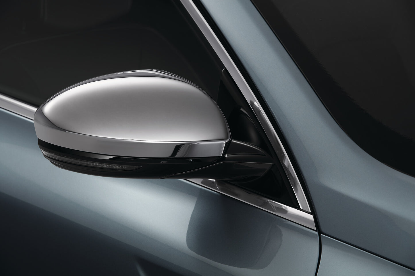 Chrome door mirror casings