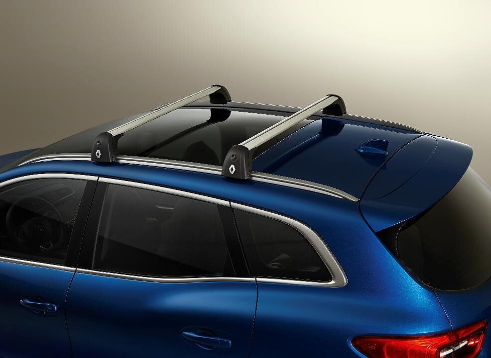 QuickFix aluminium roof bars - On longitudinal bars