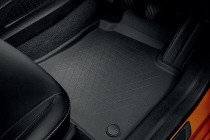 Clio V Floor Mats: Rubber