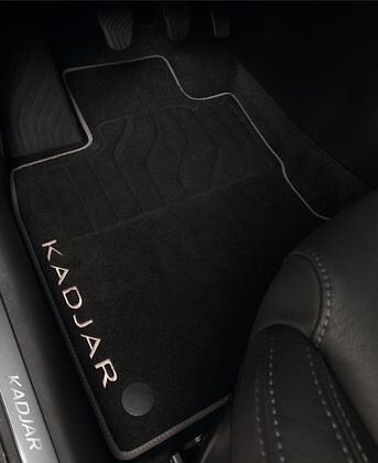 Kadjar Phase2 Floor Mats: Premium Textile, BOSE