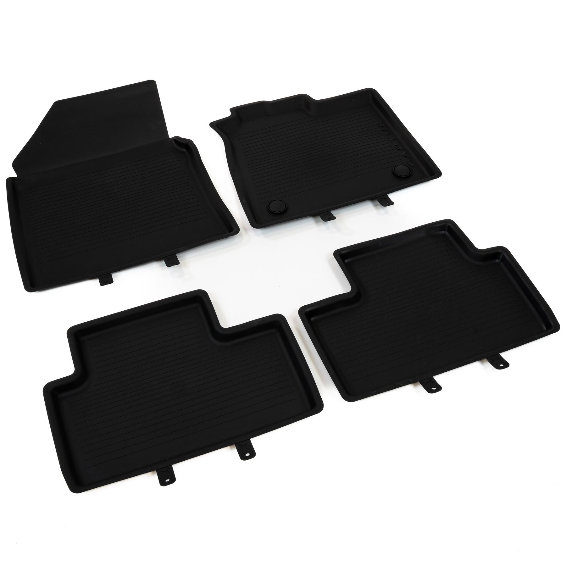 Captur II Phase2 Floor Mats: Rubber – Smiths Renault Parts and
