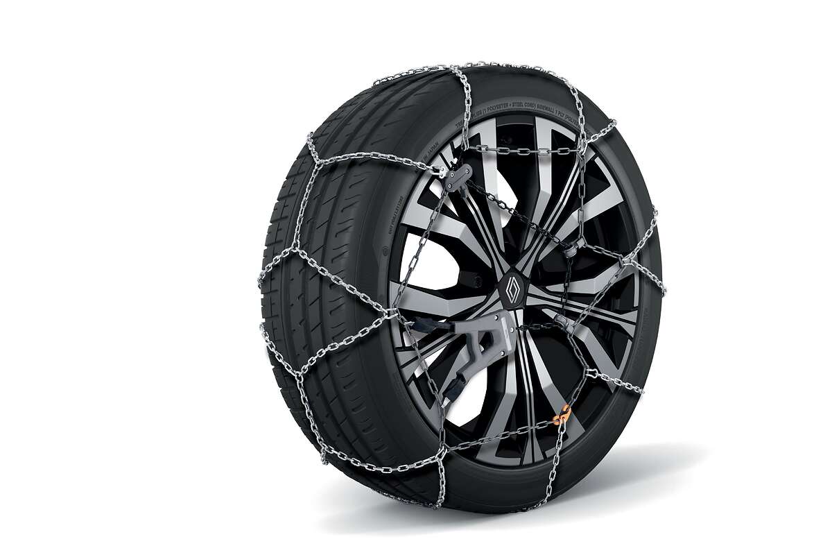 2x Renault Genuine Snow Chains 105/R19 Tyres 9mm Link Winter Traction Anti-Slip