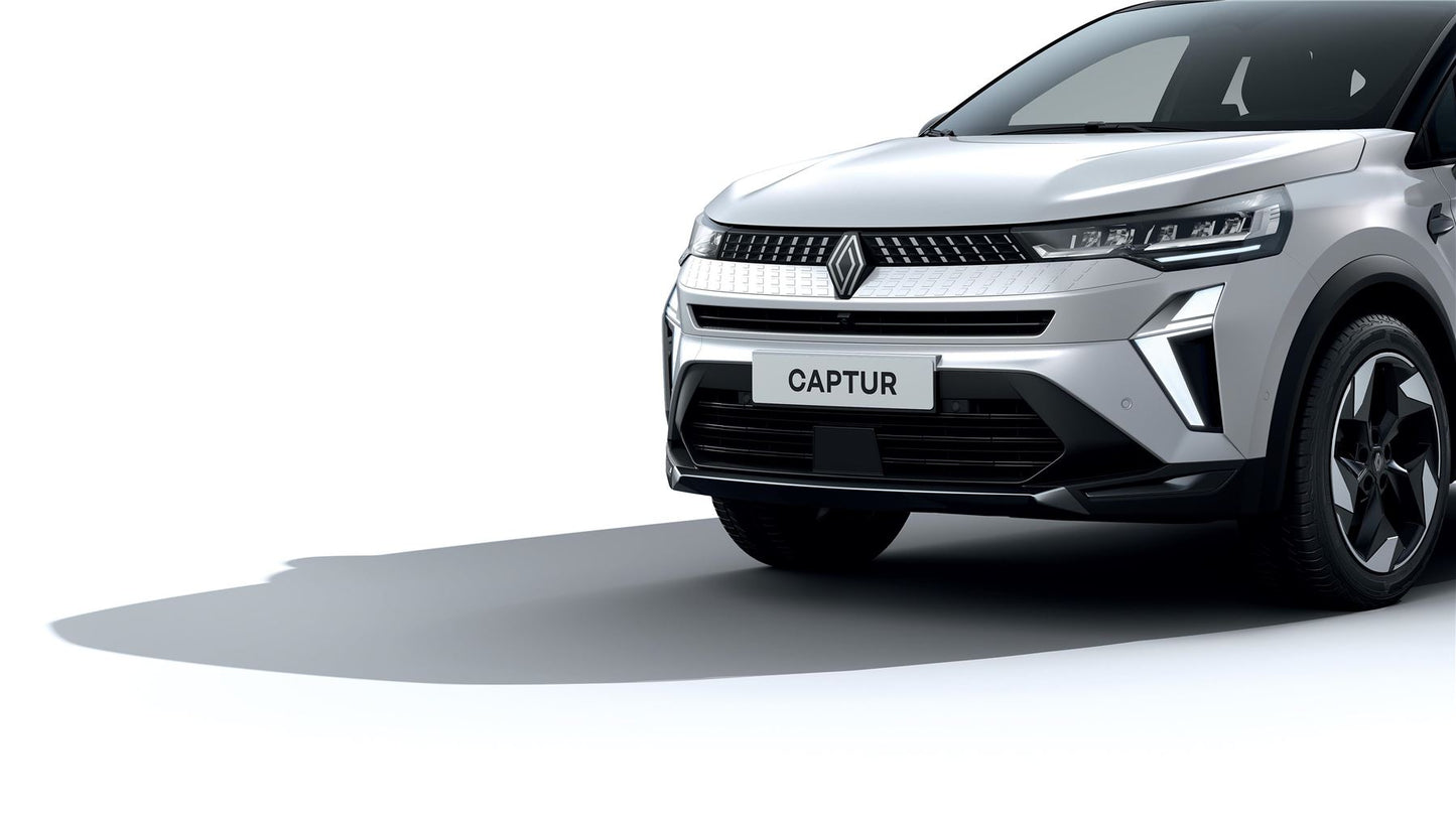 Captur II Phase2 Front and Rear Bumper Lower Inserts: Gloss Black