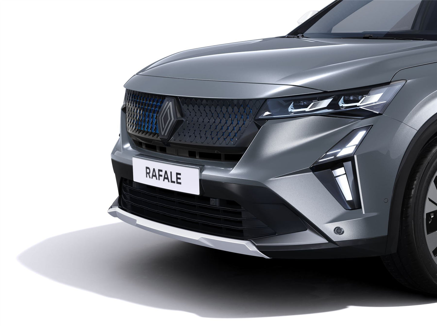 Rafale Front Bumper Lower Insert: Pear White