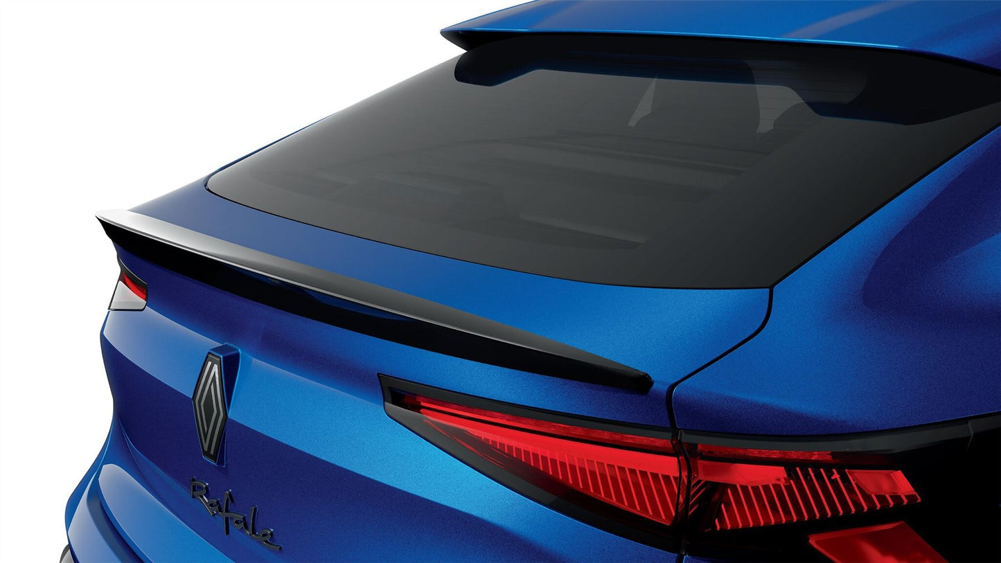 Renault Genuine Rear Spoiler Boot Tail Gate Trunk Gloss Black Rafale 960309273R