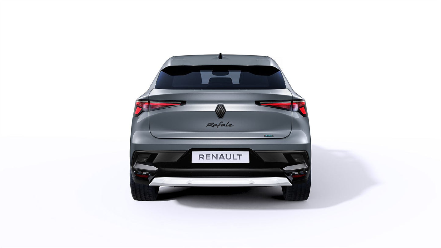 Rafale Rear Bumper Lower Insert: Pearl White