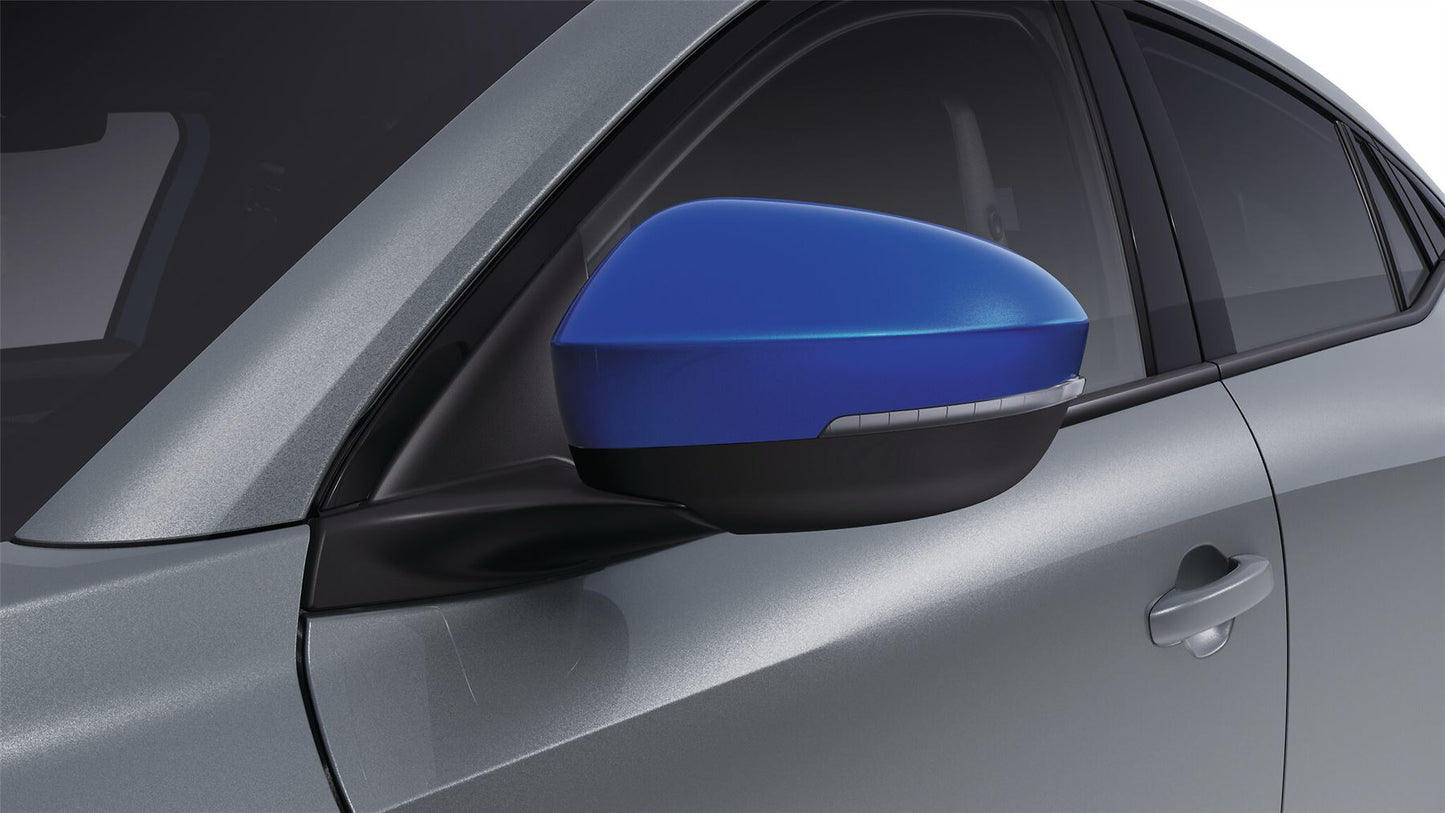 Rafale Door Mirror Casings: Sommet Blue