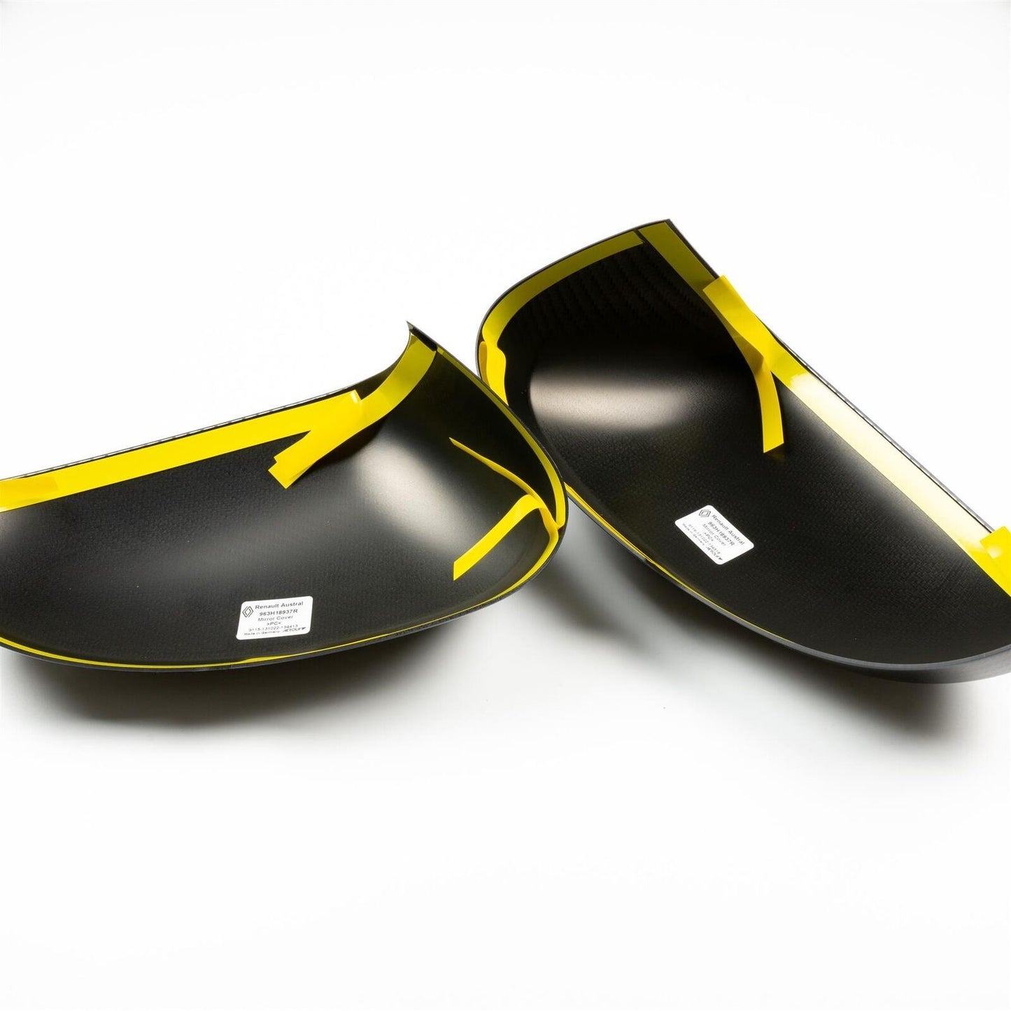 Renault Genuine Door Wing Mirror Covers 2 Pcs Carbon Effect Austral 963H18937R