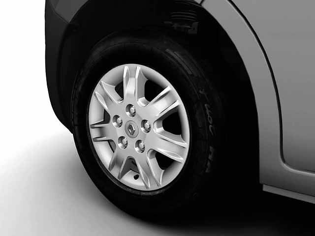 Renault Genuine 16" 6.5J Alloy Wheel Aluminium 5 Holes ET66 Frenzy Master MK3