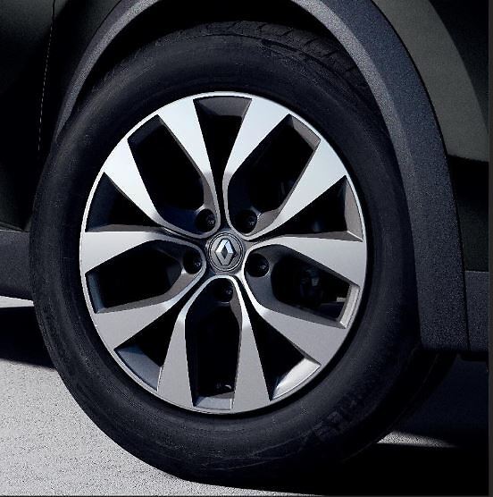 Renault Genuine 17" 7J Alloy Wheel Aluminium 5 Holes ET35 Bahamas Captur MK2