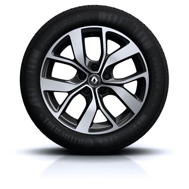 Renault Genuine 17" 7J Alloy Wheel Aluminium 5 Holes ET43 Megane MK4 Sedan