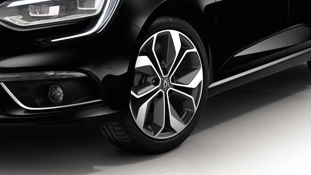 Renault Genuine 18" 7.5J Alloy Wheel Aluminium 5 Holes ET46 Megane MK4 Sedan