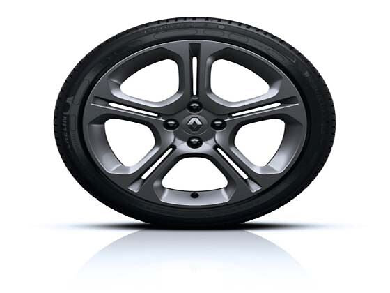 Renault Genuine 17" 7J Alloy Wheel Aluminium Durable 4 Holes ET44 Clio MK4