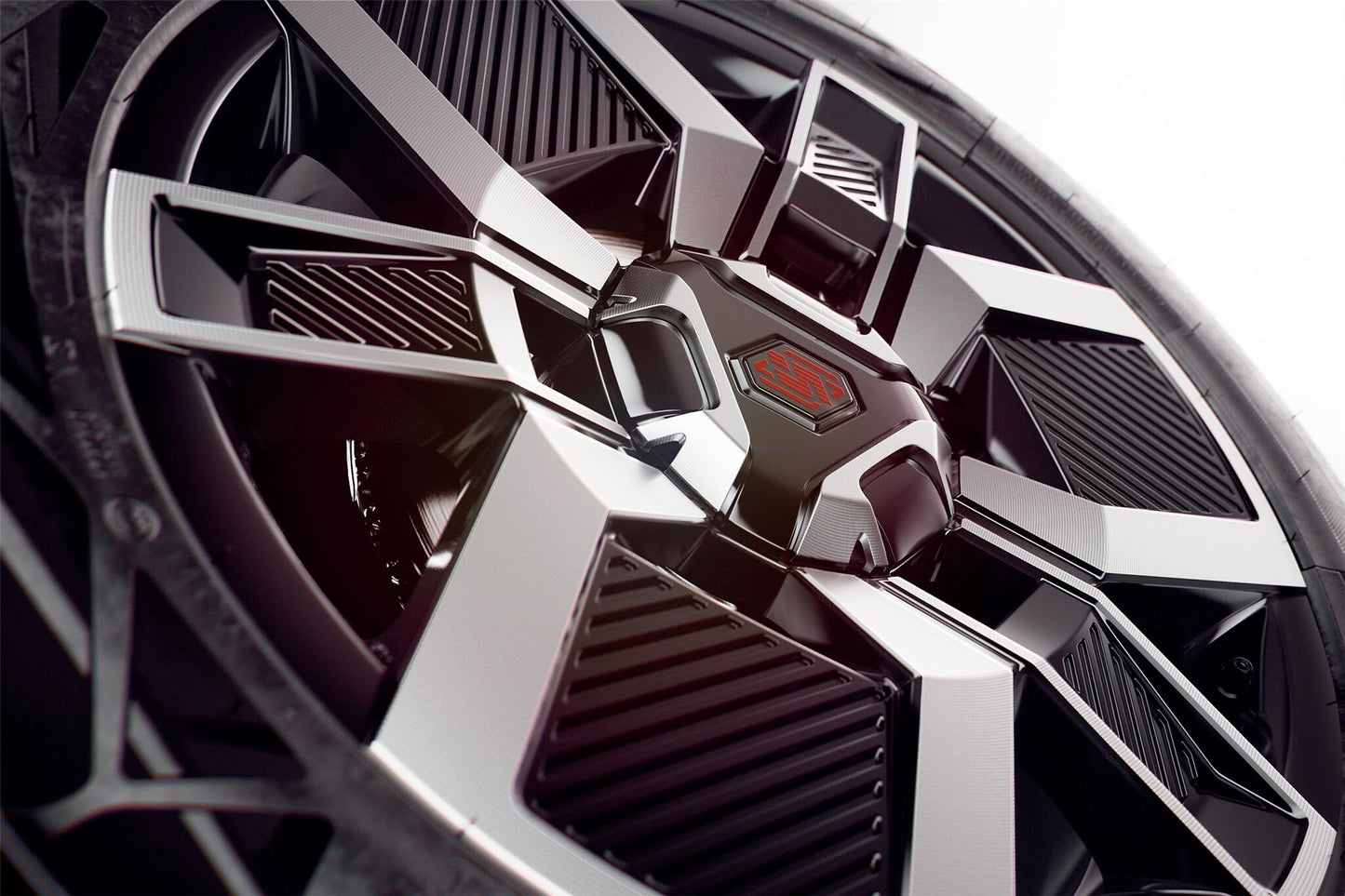 Renault Genuine 5 E-Tech 18" 6.5J ET38 Alloy Wheel 5 Holes Black Diamond Finish