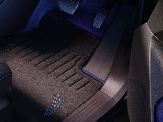 Captur II Phase2 & Symbioz Floor Mats: Premium Textile, Esprit Alpine Branded