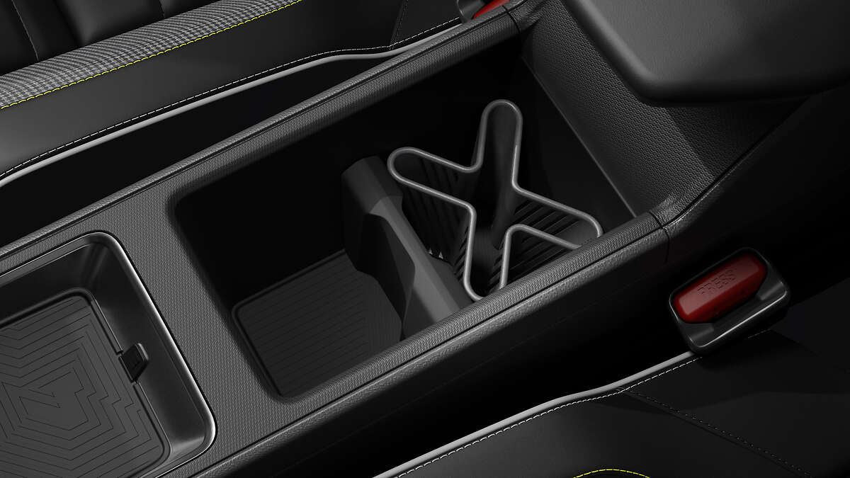 Renault Genuine Grey Cross 4 Central Organiser 3D Printed Console Tray Insert