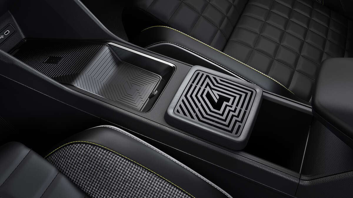 Renault Genuine 4 E-Tech Central Storage Box Modular Console Lid Cover Grey