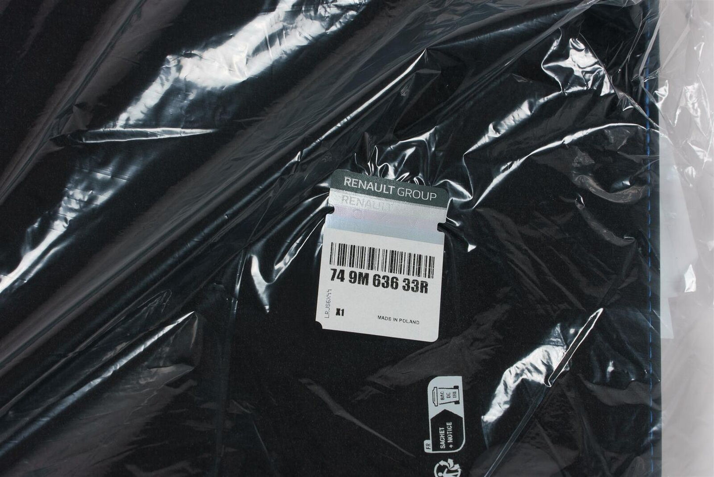 Clio V Floor Mats: Premium Textile, Esprit Alpine Branded