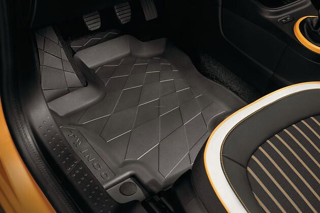 Twingo III Floor Mats: Rubber