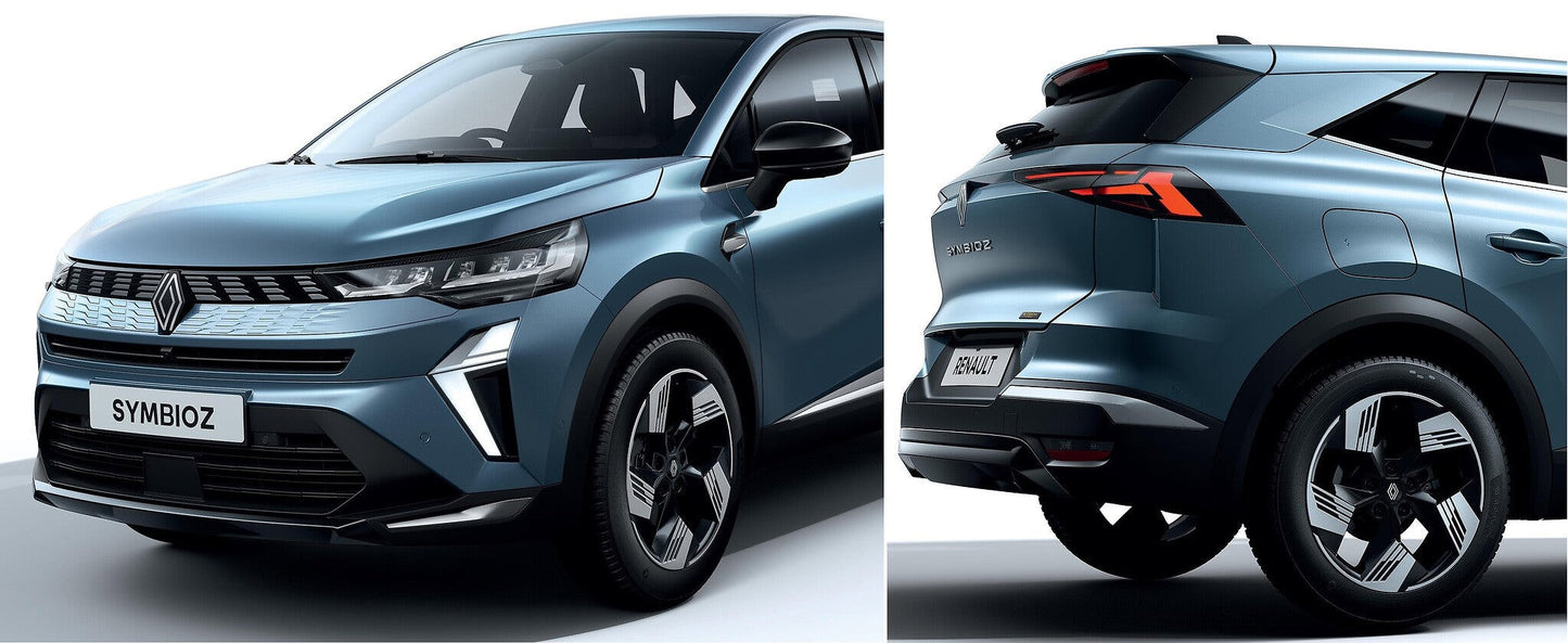 Symbioz Front and Rear Bumper Lower Inserts: Gloss Black