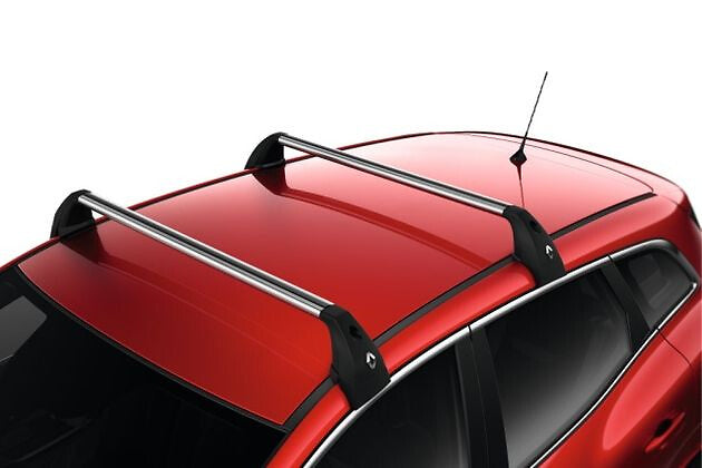 Aluminium QuickFix roof bars - On the roof