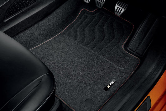 premium textile floor mats - set of 4