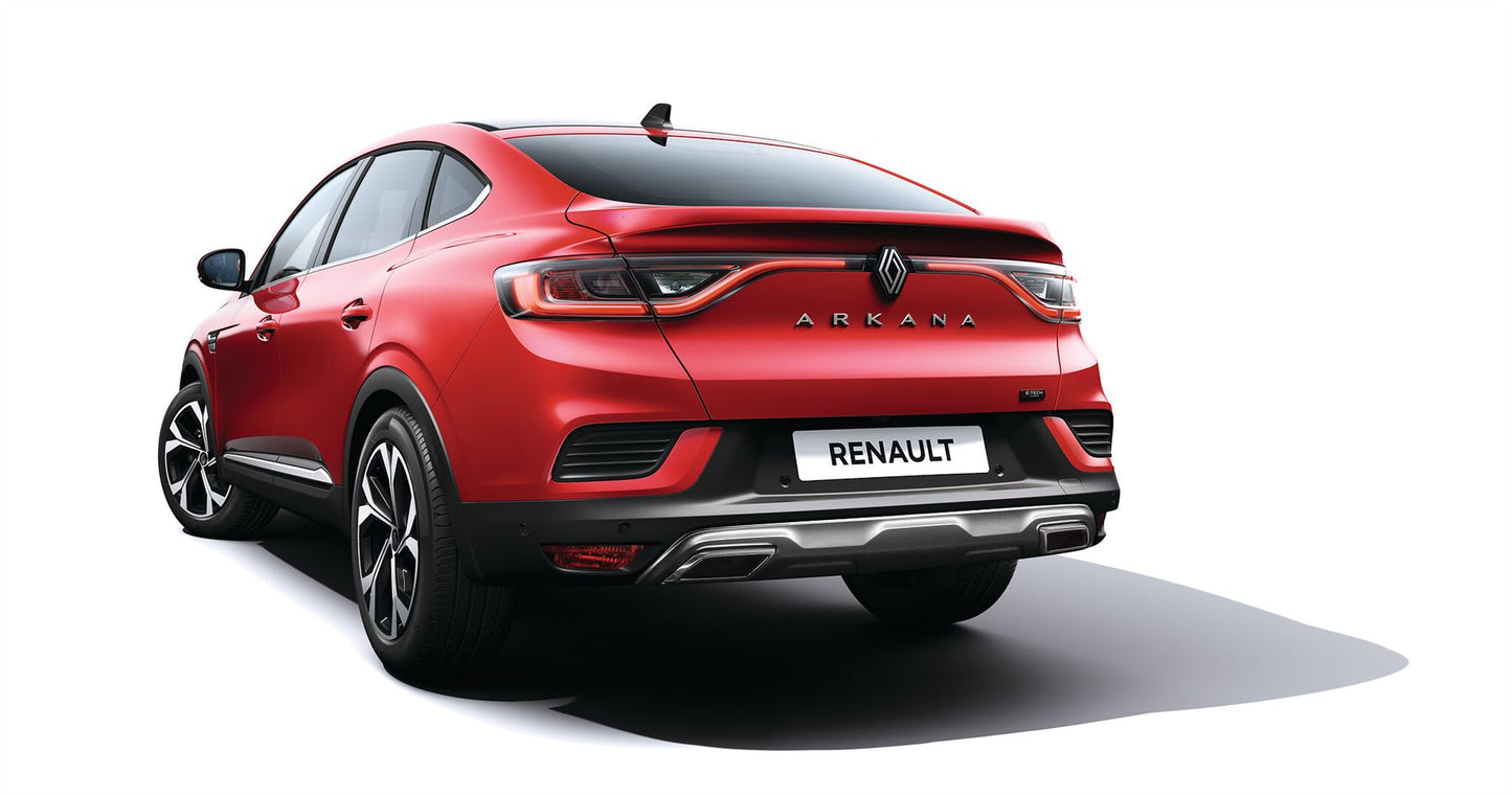 Arkana Rear Skid Plate: Injected Grey