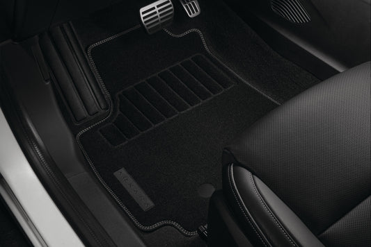 Premium textile floor mats