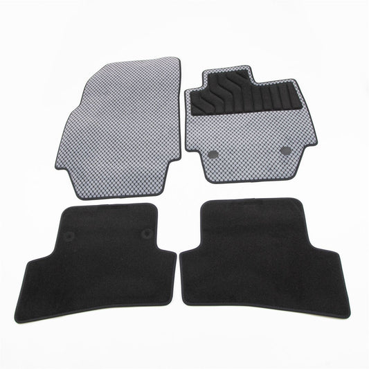 Captur I Phase2 Floor Mats: Premium Textile, Intens