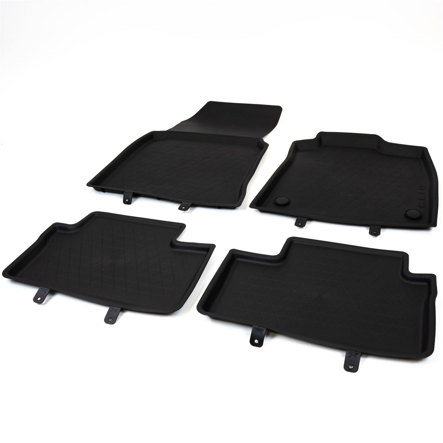 Clio V Floor Mats: Rubber