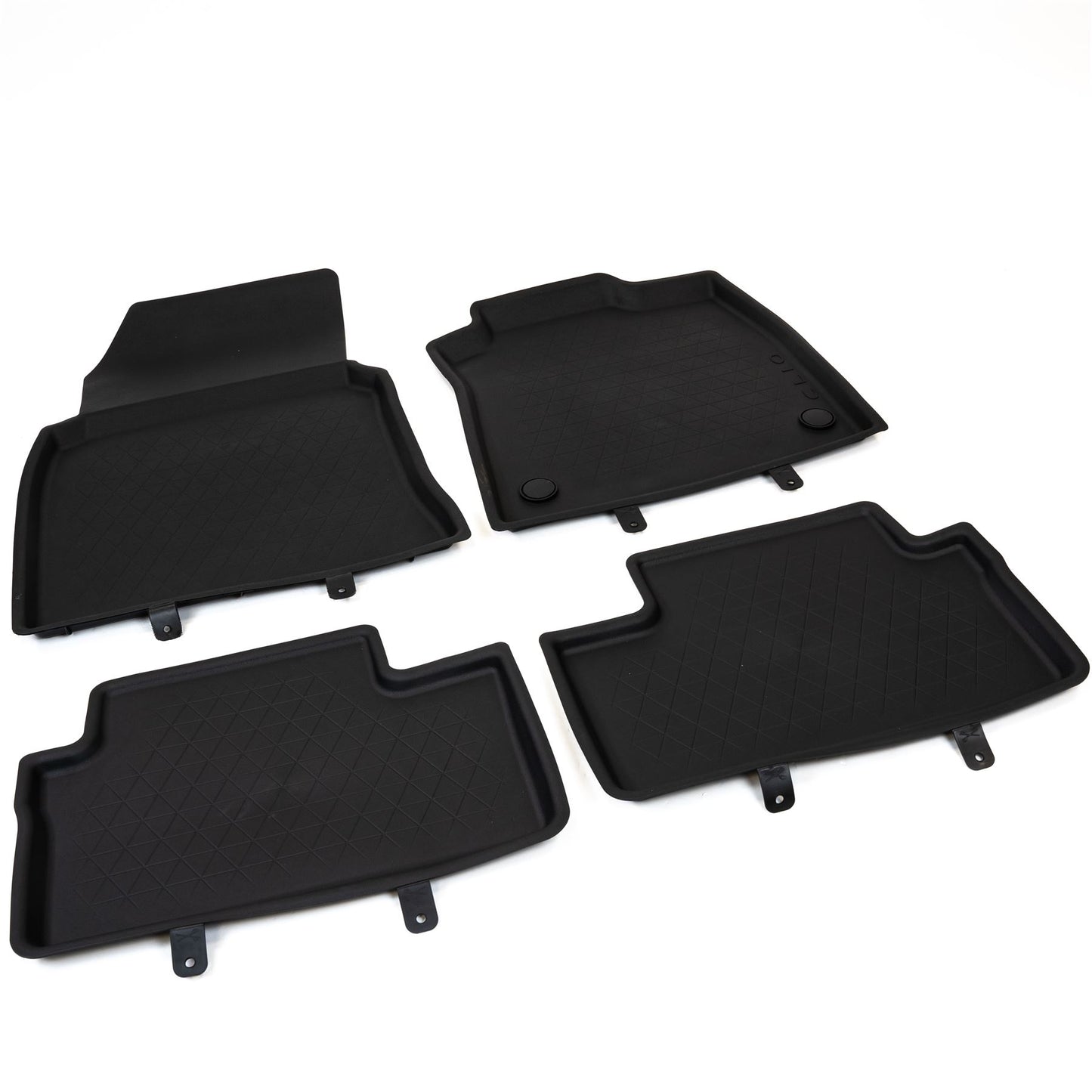 Clio V Floor Mats: Rubber
