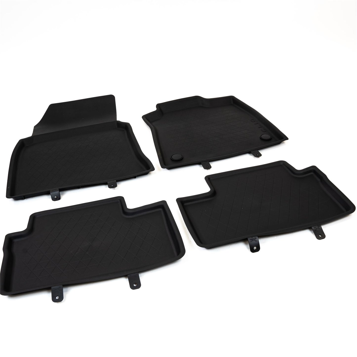 Clio V Floor Mats: Rubber