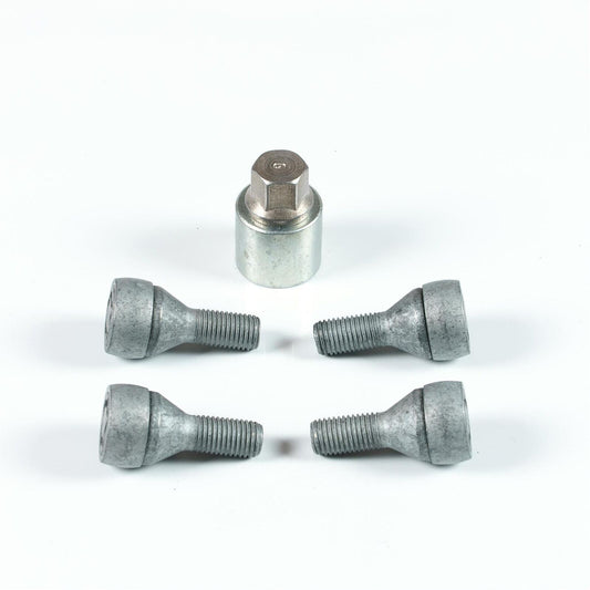 4x Renault Genuine M12 x 1.5 Locking Wheel Bolts Anti-Theft Alloy Wheel Security