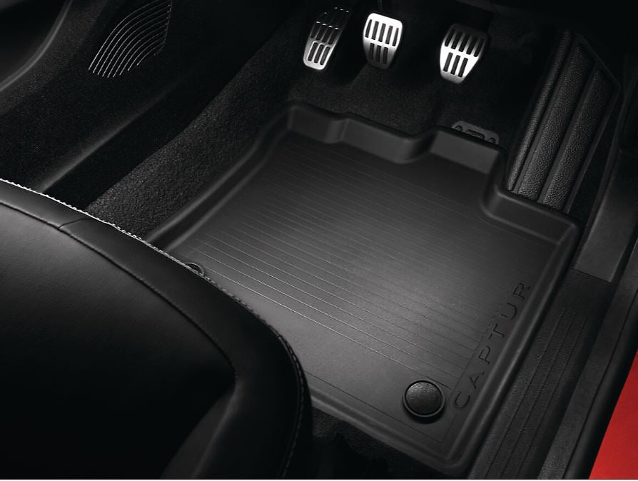 Captur II Phase2 Floor Mats: Rubber