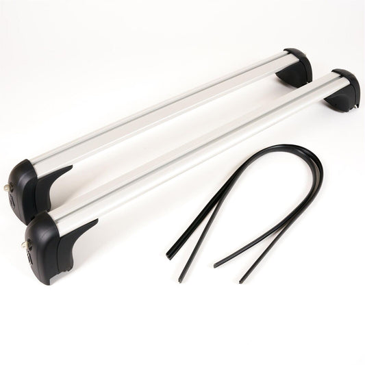 Captur II QuickFix Aluminium Roof Bars for Longitudinal Bars
