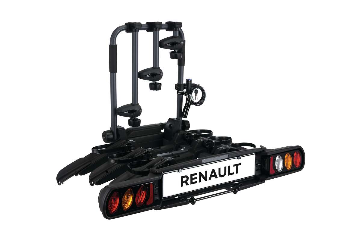 Renault Genuine Towbar-Mounted Bicycle Carrier 3-Bike 13-Pin Towbar Mount