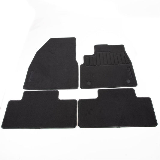 Megane E-Tech Floor Mats: Premium Textile, Grey
