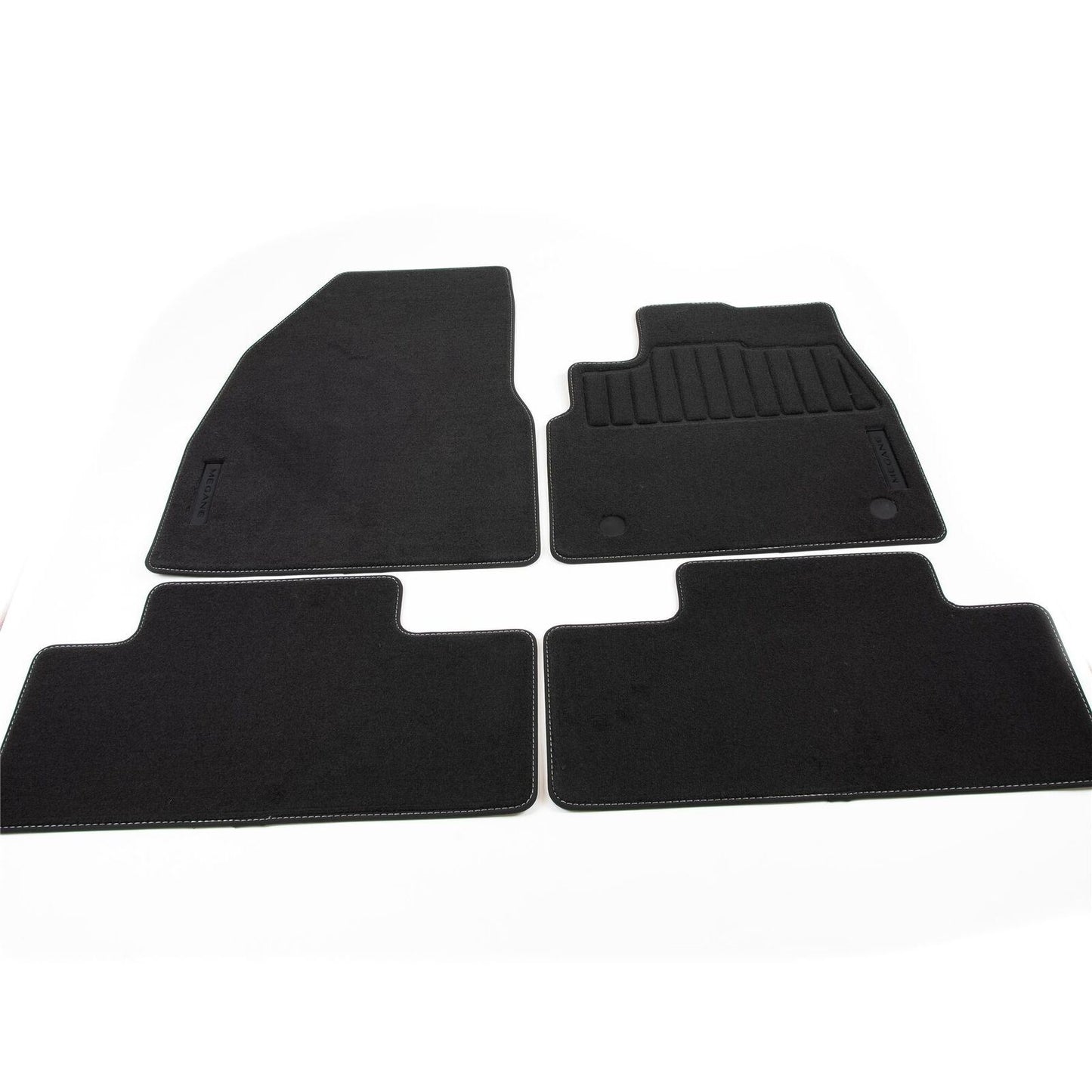 Megane E-Tech Floor Mats: Premium Textile, Grey