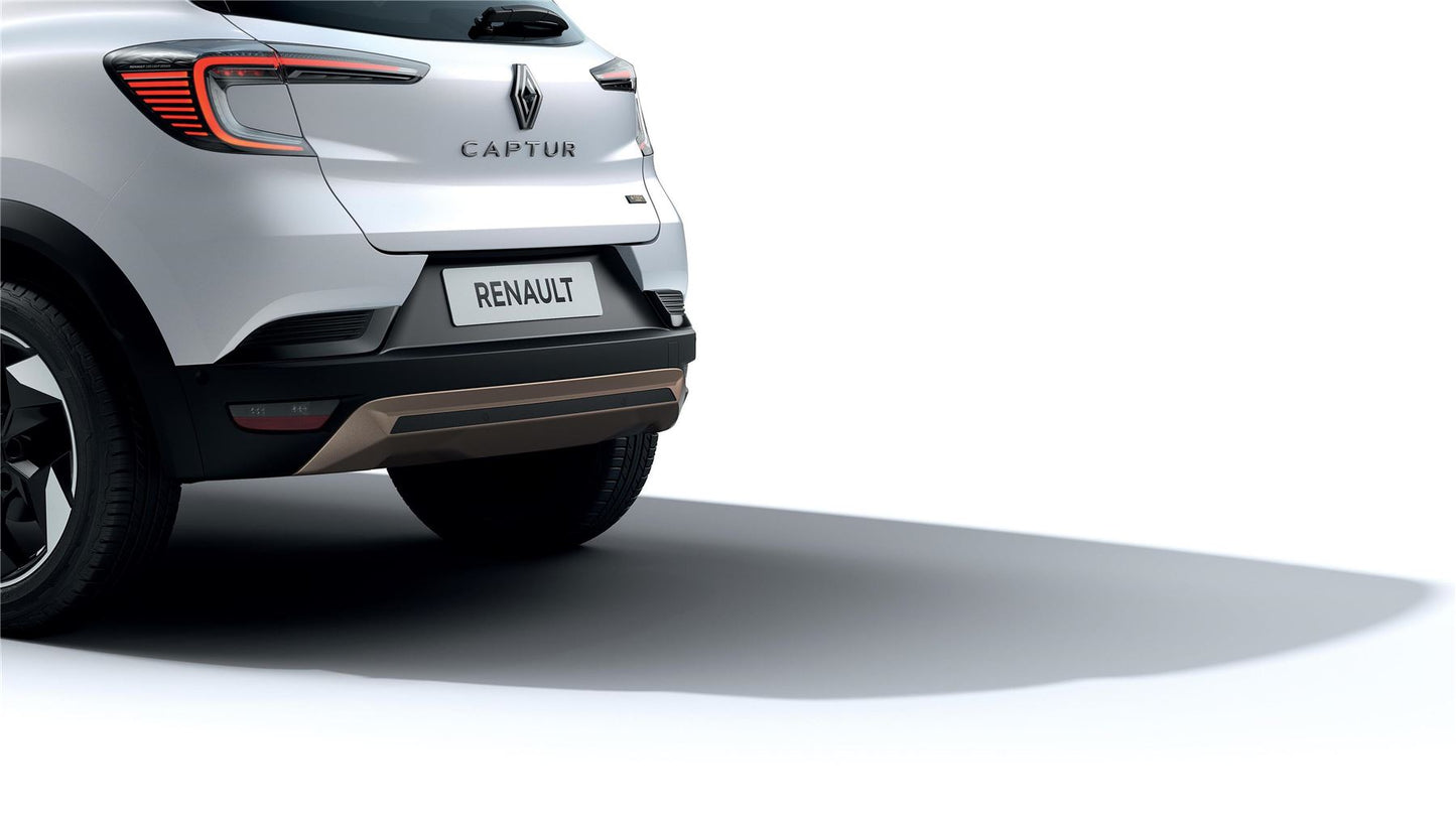 Captur II Phase2 Front and Rear Bumper Lower Inserts: Pearl Grey-beige