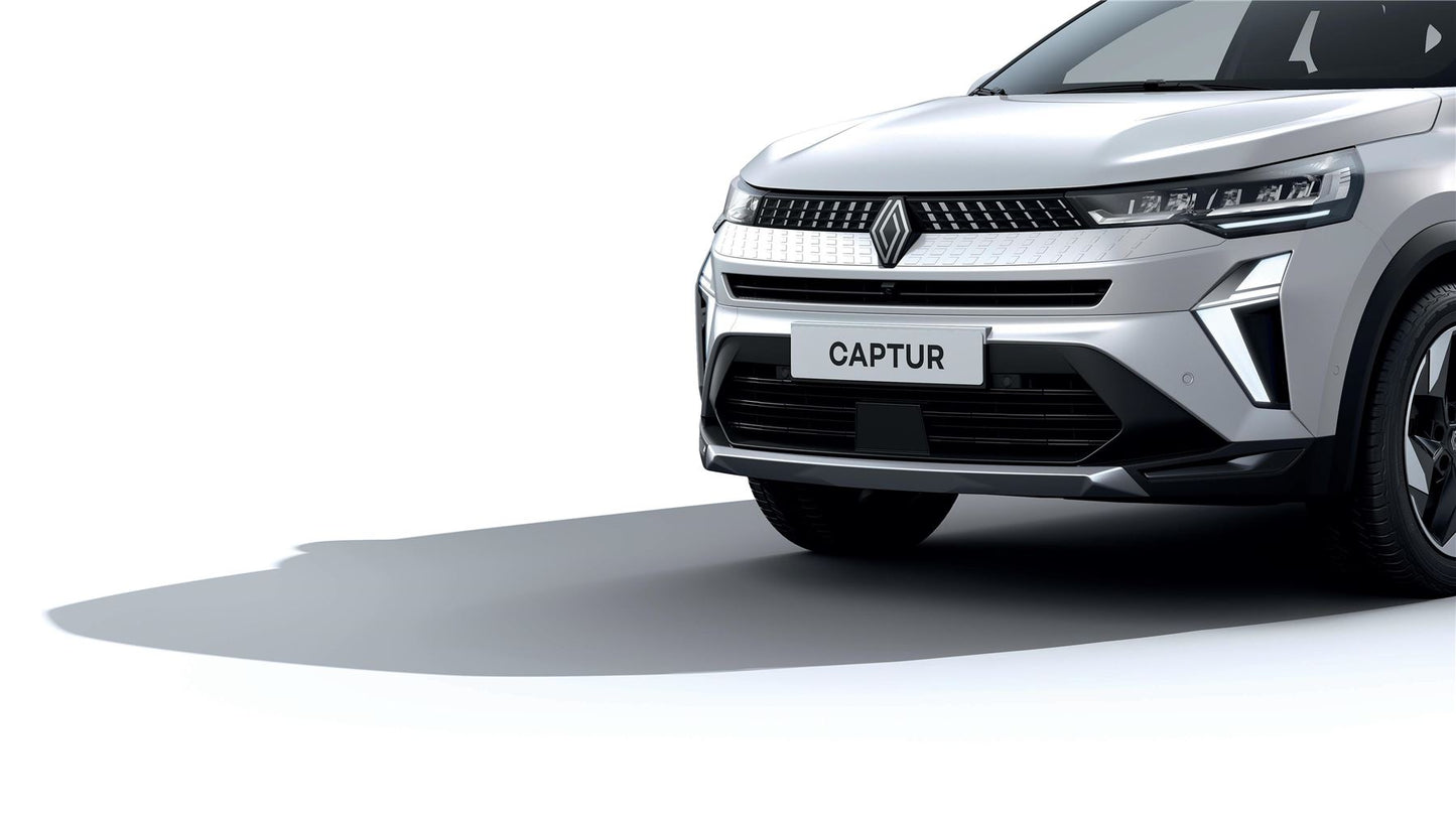 Captur II Phase2 Front and Rear Bumper Lower Inserts: Highland Grey