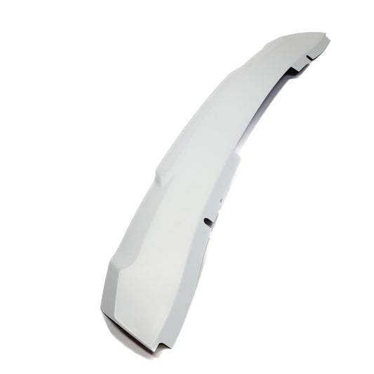 Rafale Rear Bumper Lower Insert: Pearl White