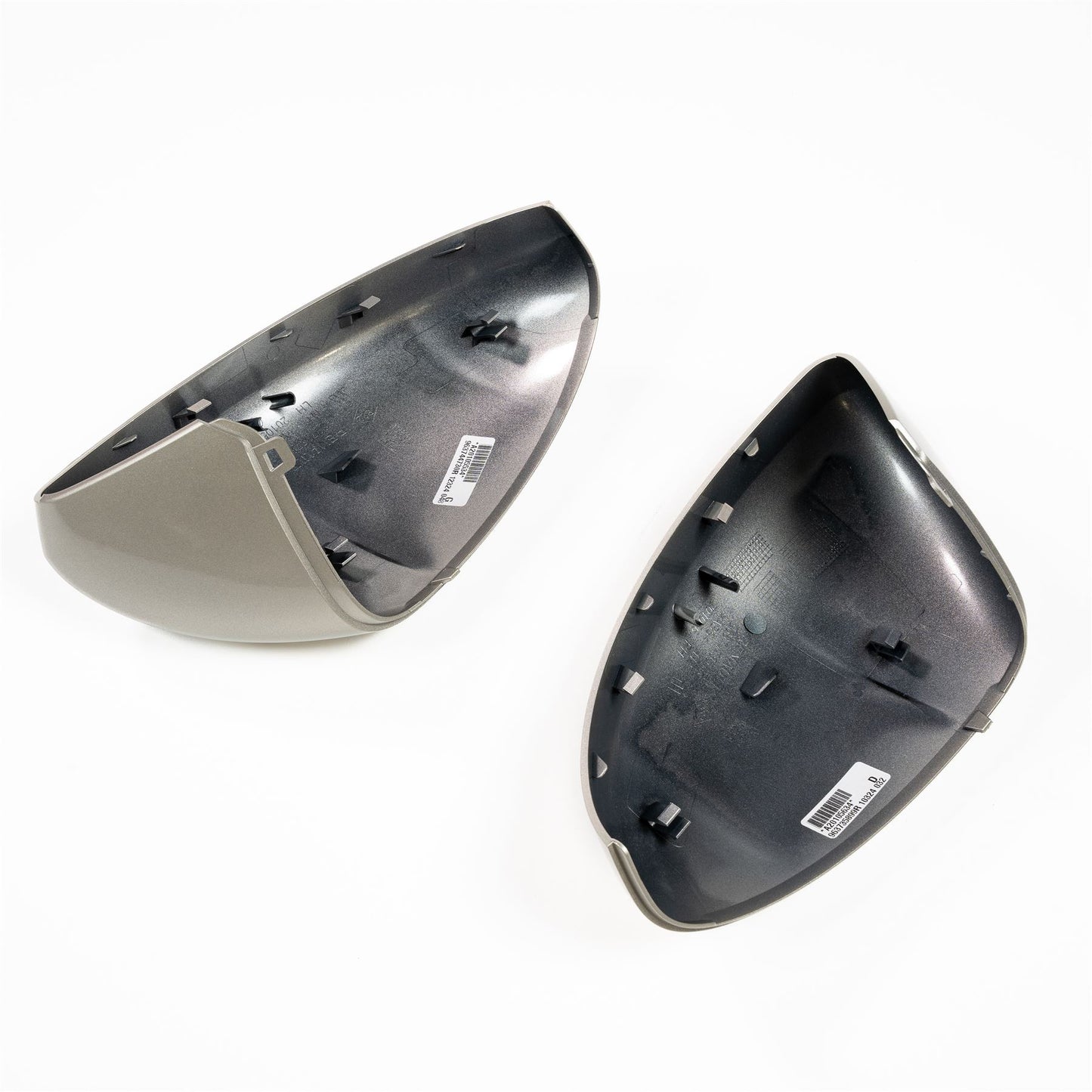 Captur II Phase2 Door Mirror Casings: Pearl Grey-beige