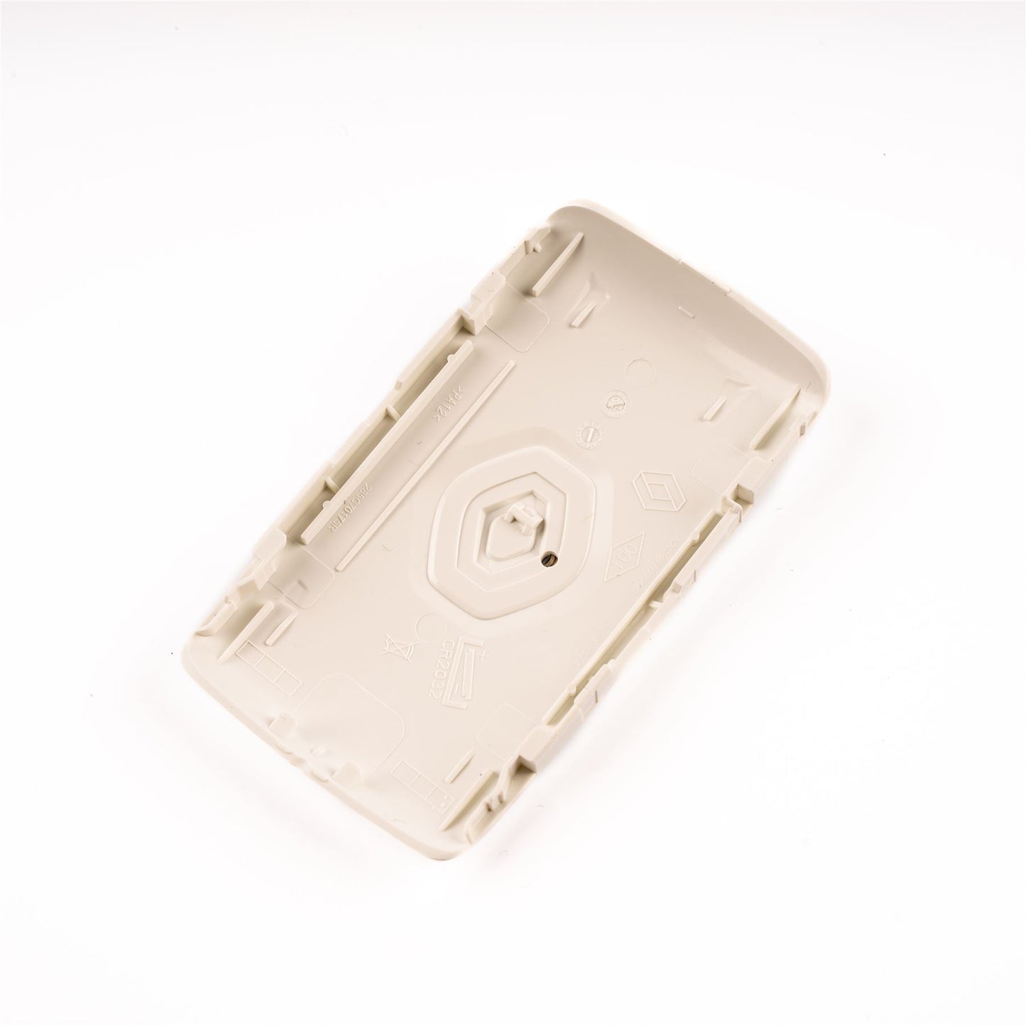 Renault Genuine Smart Remote Card Reader Ignition Key Cover Hard Wearing White