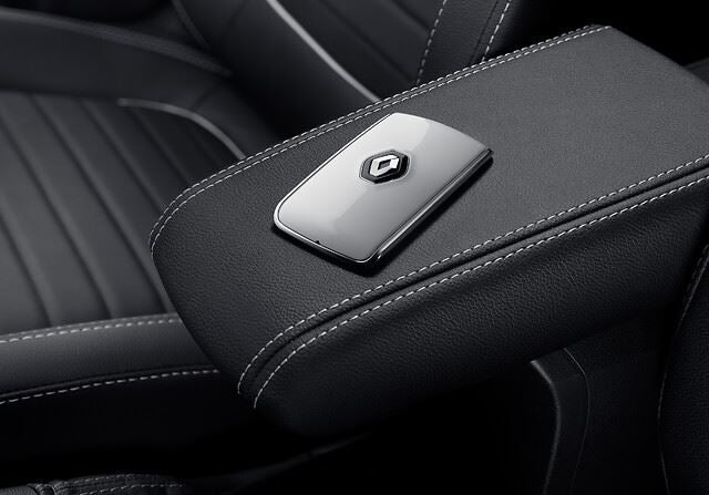 Renault Genuine Smart Remote Card Reader Ignition Key Cover Hard Wearing White