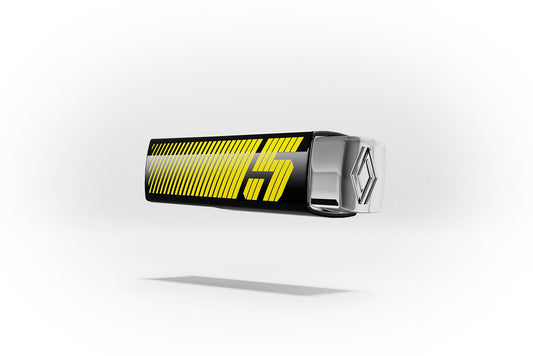 Renault 5 (R5) Customisable Gear Selector: NumbeR5 Yellow