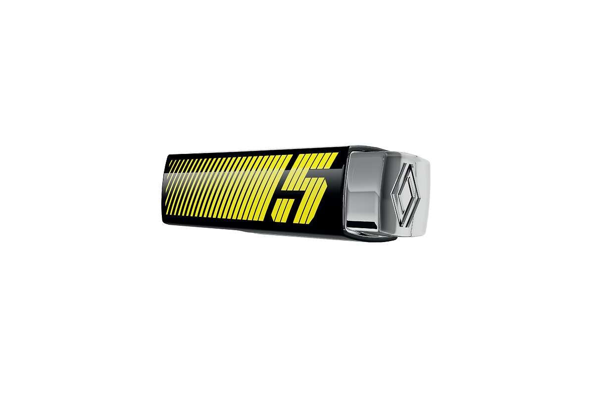 Renault 5 (R5) Customisable Gear Selector: NumbeR5 Yellow