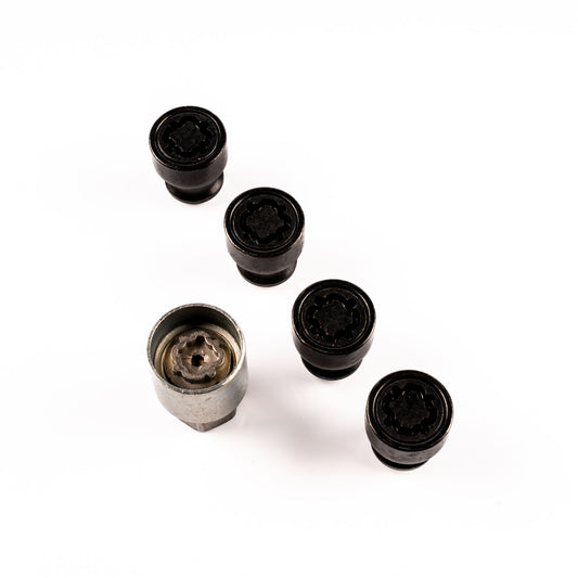 Renault Genuine Wheel Lock Bolt Locking Nut Safety Secure Fatsener Black Arkana