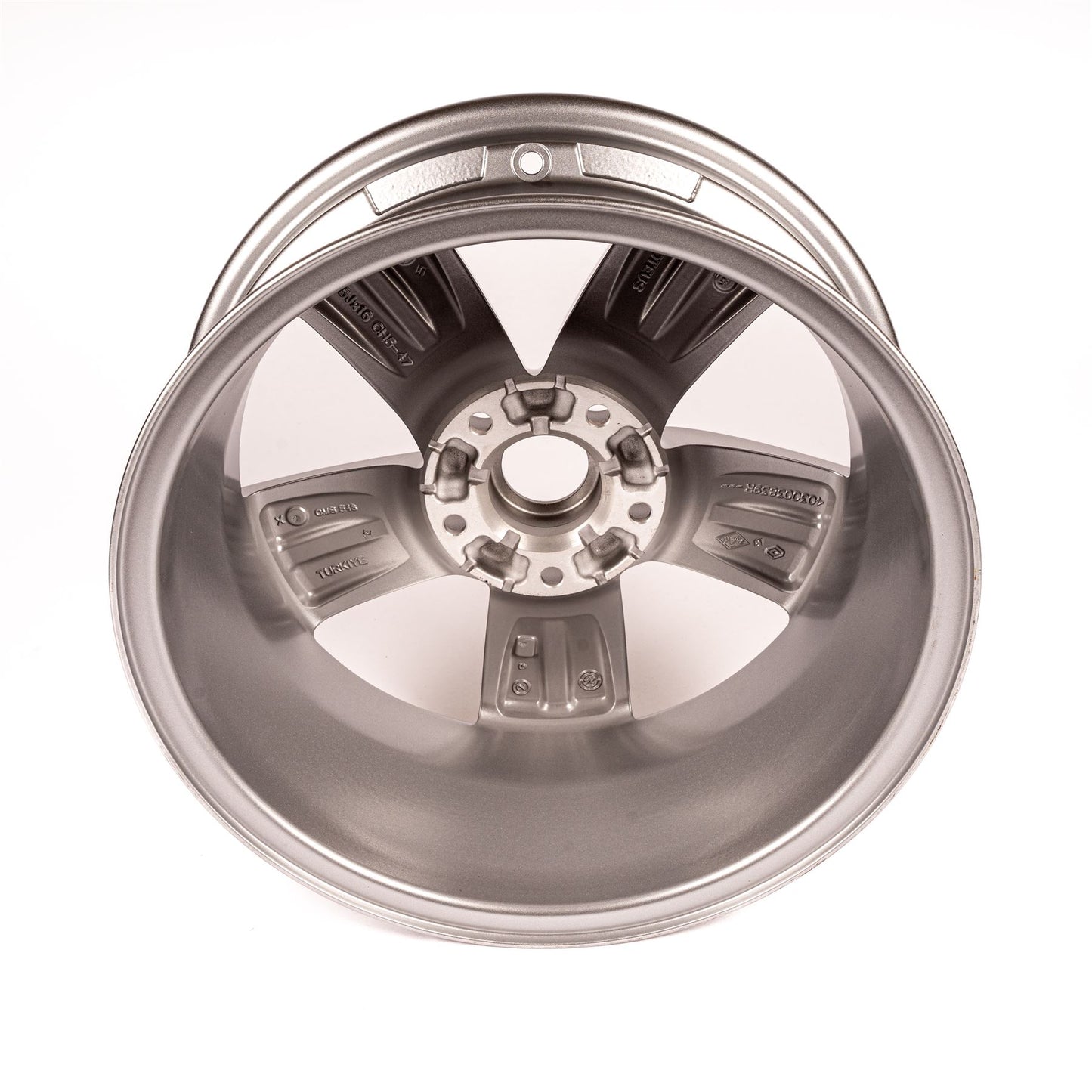 Renault Genuine 16" 6.5J Alloy Wheel 5 Spokes Silver Grey Megane Scenic MK3