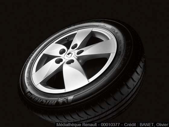 Renault Genuine 16" 6.5J Alloy Wheel 5 Spokes Silver Grey Megane Scenic MK3