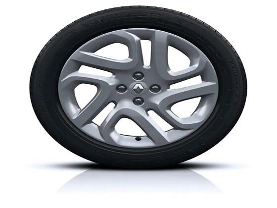 Renault Genuine 17" 6.5J Alloy Wheel Aluminium 4 Holes ET40 Fastgame Captur